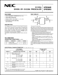 Click here to download UPB586B Datasheet