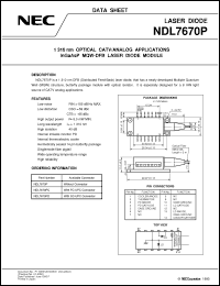 Click here to download NDL7670PC Datasheet