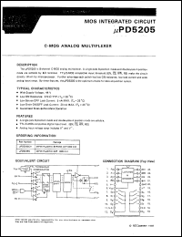 Click here to download UPD5205 Datasheet