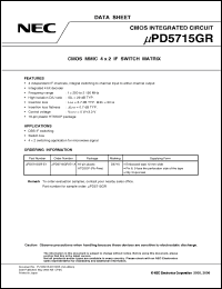 Click here to download UPD5715GR Datasheet