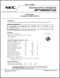 Click here to download NP160N04TUG-E1-AY Datasheet