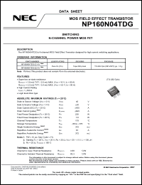 Click here to download NP160N04TDG Datasheet