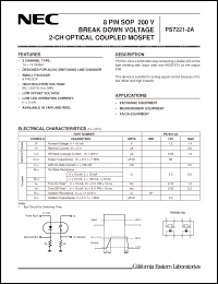 Click here to download PS7221-2A_01 Datasheet