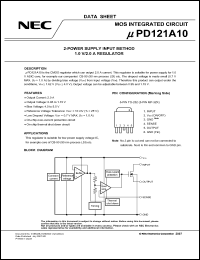 Click here to download UPD121A10T1F Datasheet