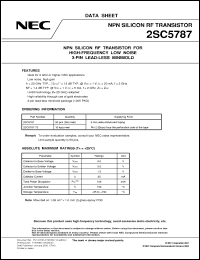 Click here to download 2SC5787-T3 Datasheet