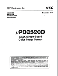 Click here to download UPD3520 Datasheet