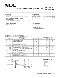 Click here to download PS7112-1A_01 Datasheet