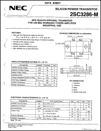 Click here to download 2SC3286-M Datasheet