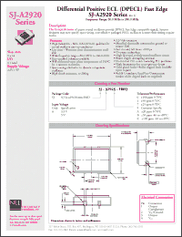 Click here to download SJ-A292B-FREQ Datasheet