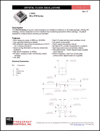 Click here to download SA-A377-FREQ Datasheet