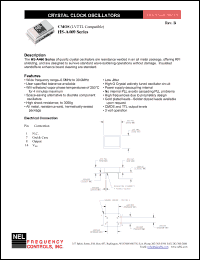 Click here to download HS-A460-FREQ Datasheet