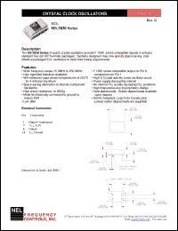 Click here to download HS-A2837-FREQ Datasheet