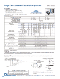 Click here to download NRLR273M100V35X30F Datasheet
