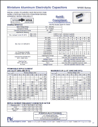 Click here to download NRSS472M25V6.3TRF Datasheet