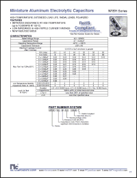 Click here to download NRSH331M6.3V5X11F Datasheet