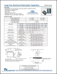 Click here to download NRLM332M160VF Datasheet