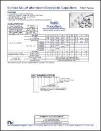 Click here to download NACE3300K25V10X8TR13F Datasheet