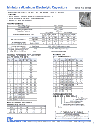 Click here to download NRB-XS150M400V10X16F Datasheet