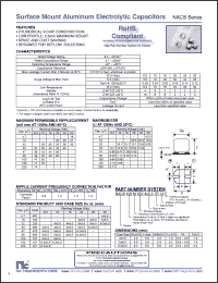 Click here to download NACS100K165X5.5 Datasheet