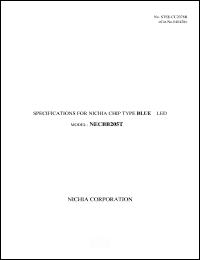 Click here to download NECBB205T Datasheet