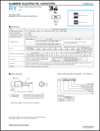 Click here to download URY1V681MHD Datasheet