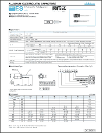 Click here to download UES0J221MEM Datasheet