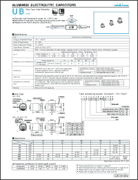 Click here to download UUB1V101MCL Datasheet