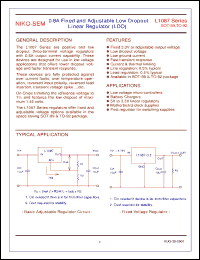 Click here to download L1087N-3.3 Datasheet