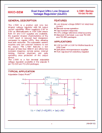 Click here to download L1581 Datasheet