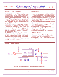 Click here to download N1164 Datasheet