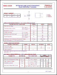 Click here to download P3055 Datasheet