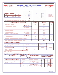Click here to download P75N02 Datasheet