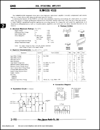 Click here to download NJM4558L Datasheet
