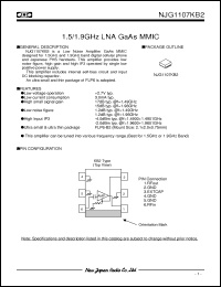 Click here to download NJG1107KB2 Datasheet