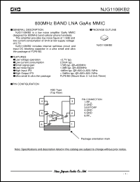 Click here to download NJG1106KB2 Datasheet