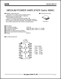 Click here to download NJG1301V Datasheet