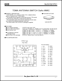 Click here to download NJG1521PE1 Datasheet