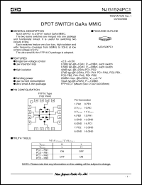 Click here to download NJG1524PC1 Datasheet