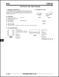 Click here to download NJM2096M Datasheet