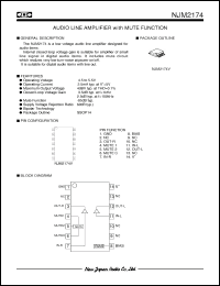 Click here to download NJM2174 Datasheet