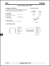 Click here to download NJM2238D Datasheet