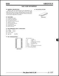 Click here to download NJM2247BM Datasheet