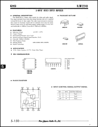 Click here to download NJM2248M Datasheet