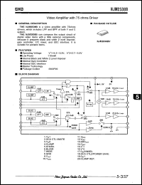 Click here to download NJM2538BV Datasheet