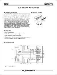 Click here to download NJM3773FM3 Datasheet
