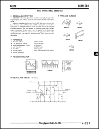 Click here to download NJM4580E Datasheet