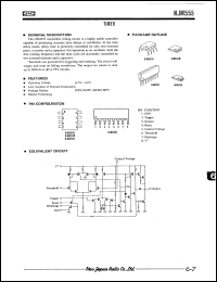 Click here to download NJM555M Datasheet