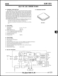 Click here to download NJW1102 Datasheet