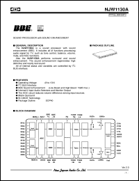 Click here to download NJW1130 Datasheet