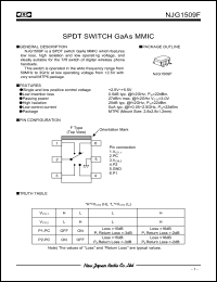 Click here to download NJG1509F-C3 Datasheet